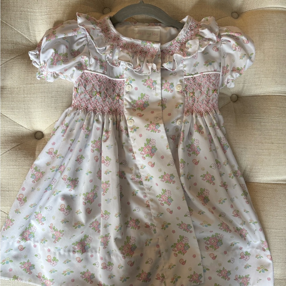 Seed Heritage Floral Dress with Ruffles